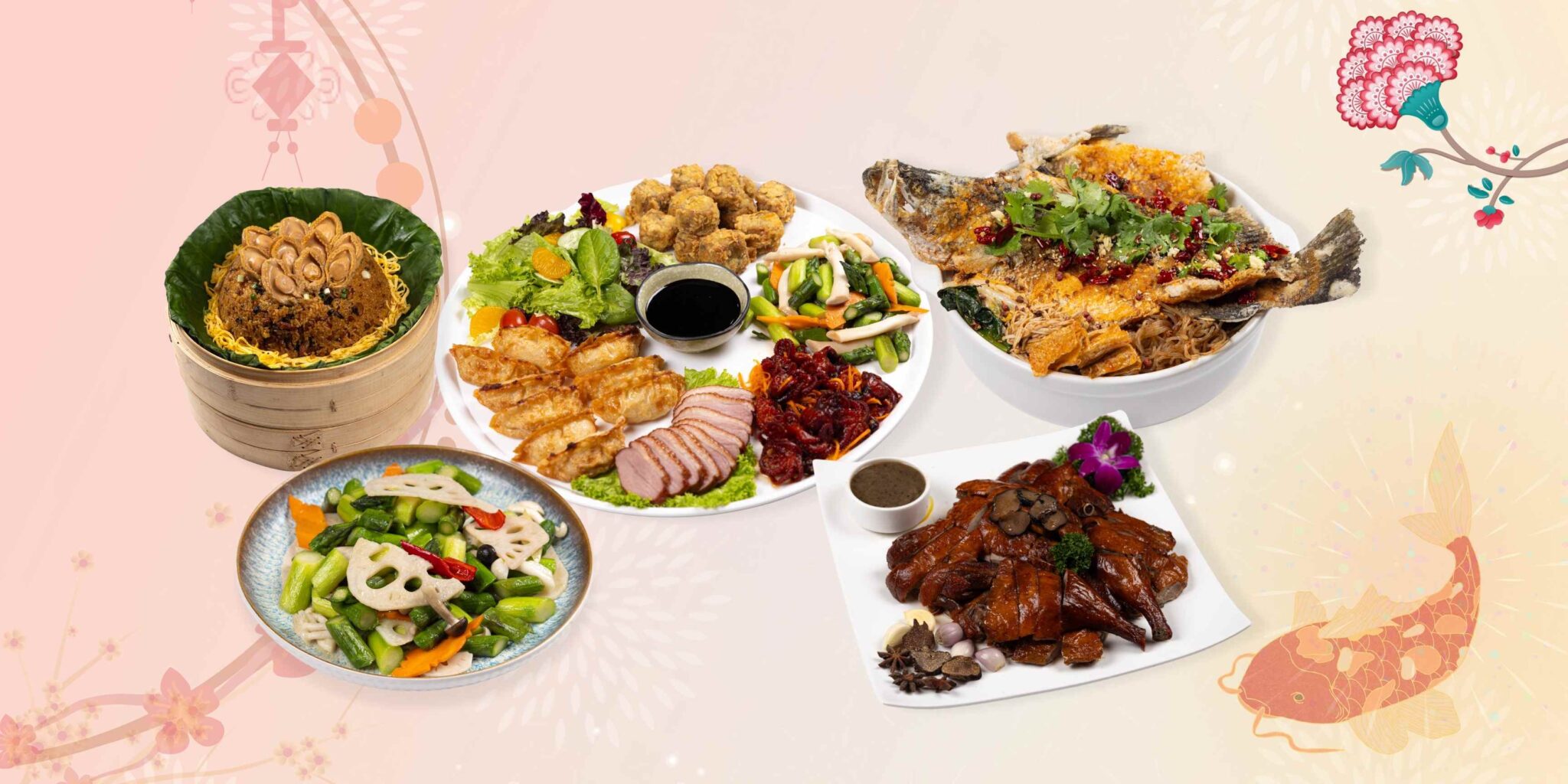 CNY Reunion Set Halal Food Buffet Caterer in Singapore