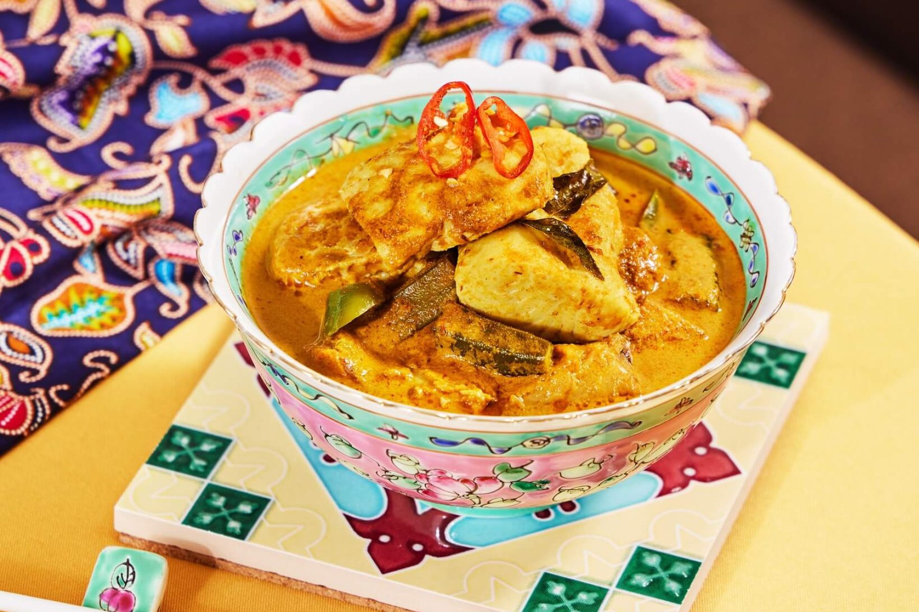 Chilli Manis CNY Reunion Dinner Curry Assam Fish